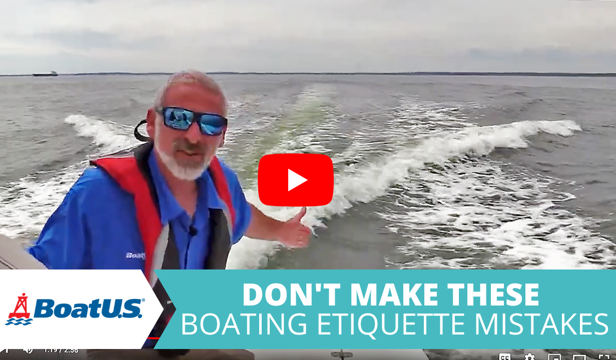 BoatUS Magazine managing editor Stacey Nedrow-Wigmore’s three-minute video, “Don’t Make These Common Boating Etiquette Mistakes,” took a Second place in the Boating Writers International annual competition.